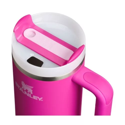 Termokrūze ar salmiņu The Quencher H2.O FlowState Tumbler 0.89L fuksija