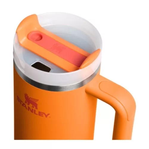 Termokrūze ar salmiņu The Quencher H2.O FlowState Tumbler 0.89L oranža 