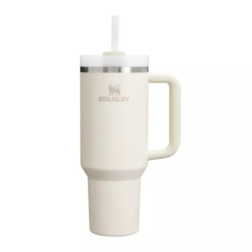 Termokrūze ar salmiņu The Quencher H2.O FlowState Tumbler 1.18L krēmkrāsā 2.0