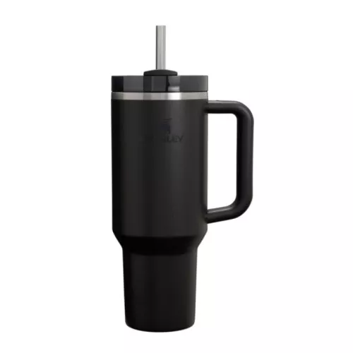 Thermo mug with straw The Quencher H2.O FlowState Tumbler 1.18L black 2.0