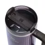 Thermos mug with straw The Quencher H2.0 Fluted Tumbler 1.18L glossy light purple