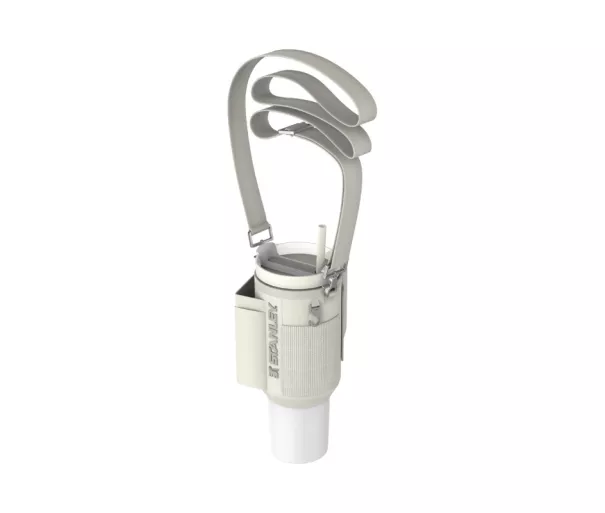 Чехол для термокружки The All-Day Quencher Carry-All объемом 1,18 л с трубочкой кремового цвета