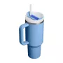 Thermo mug with straw The Quencher H2.O FlowState Tumbler 1.18L light blue