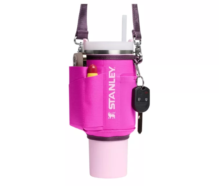 Pārnēsāšanas somiņa termokrūzei ar salmiņu The All-Day Quencher Carry-All 1,18L violeta