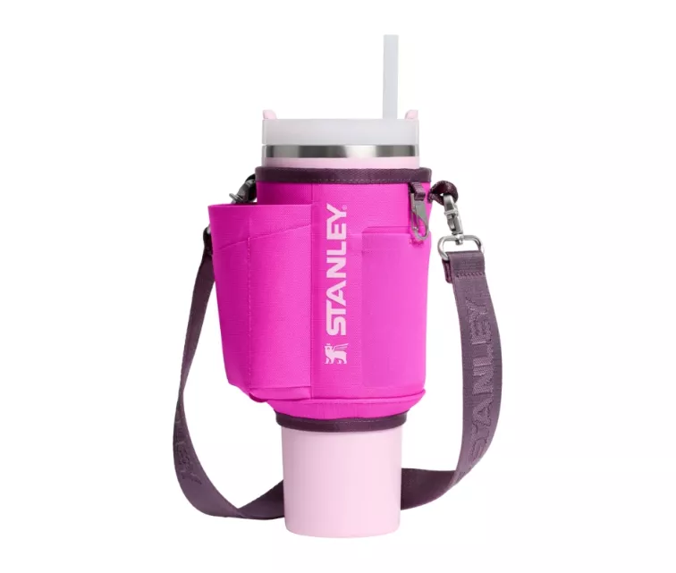 Pārnēsāšanas somiņa termokrūzei ar salmiņu The All-Day Quencher Carry-All 1,18L violeta