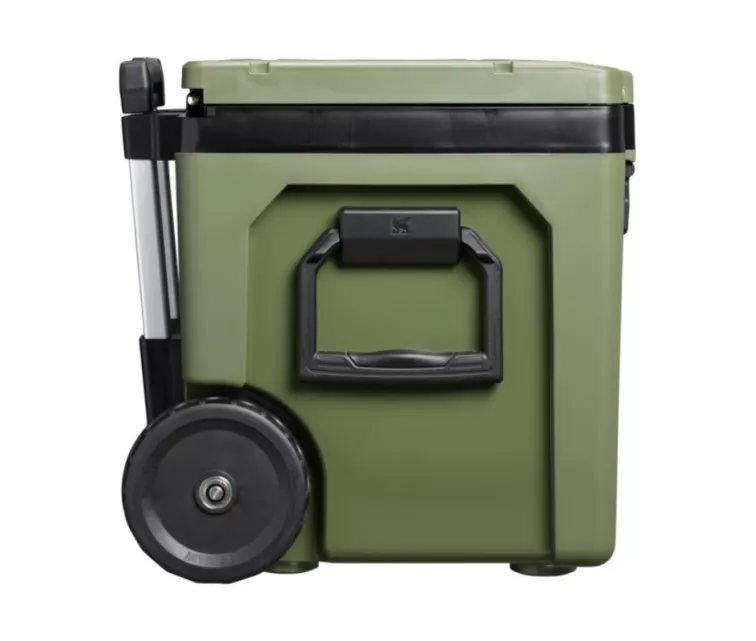 The Easy-Carry Outdoor Wheeled Cooler 47L dark green