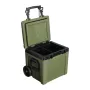 The Easy-Carry Outdoor Wheeled Cooler 47L dark green