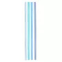 Salmiņu komplekts 4 gab. termokrūzēm The Quencher Travel Tumbler Straws 0,89L zili