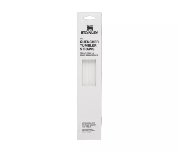 Termokruuside kõrte komplekt (4 tk) The Quencher Travel Tumbler Straws 1.18L läbipaistev