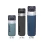 Vāks termopudelei The Quick Flip Water Bottle Go tumši pelēks