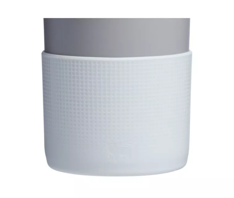 Aizsargpārvalka un salmiņu vāciņu 2 gab. komplekts termokrūzēm 1,18L The Quencher Boot + Straw Topper balts