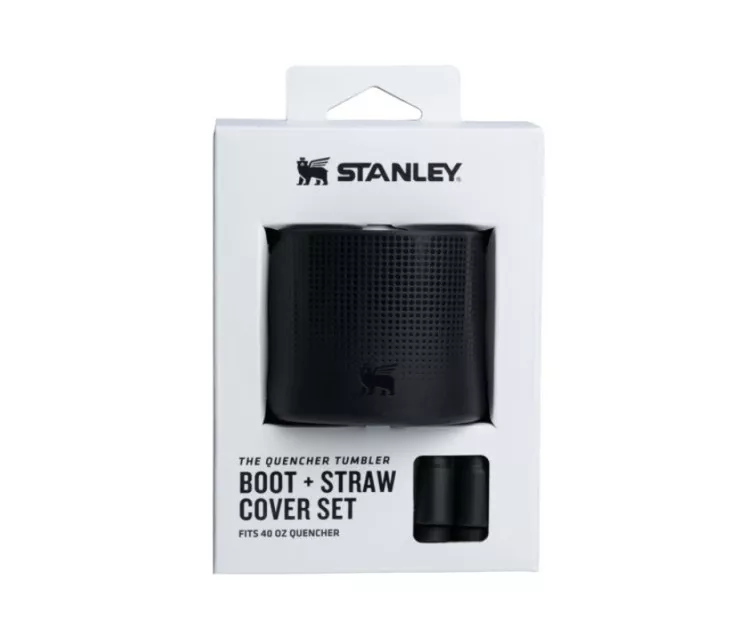 Komplekt 2 kaitsekatet ja kõrrekorki termoskruusidele 1,18L The Quencher Boot + kõrrekork must