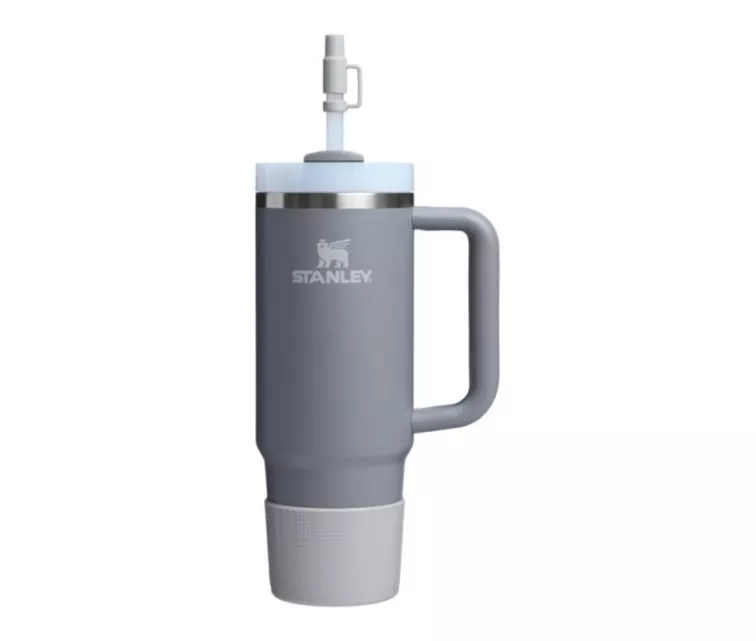 Komplekt 2 kaitsekatet ja kõrrekorki termoskruusidele 0,89L/0,6L The Quencher Boot + kõrrekork helehall