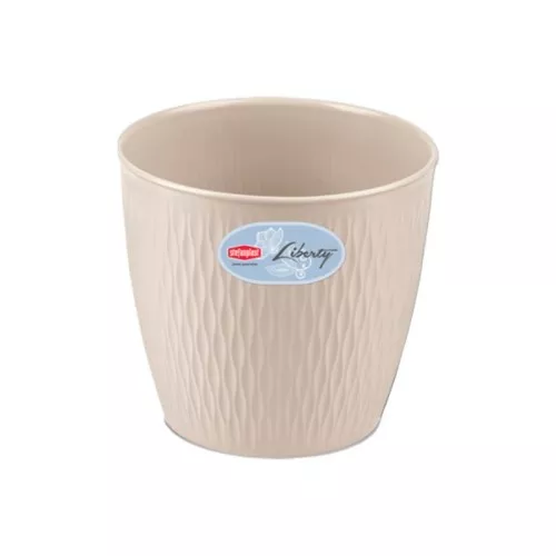 Gėlių vazonas Liberty Ø16x15cm baltas