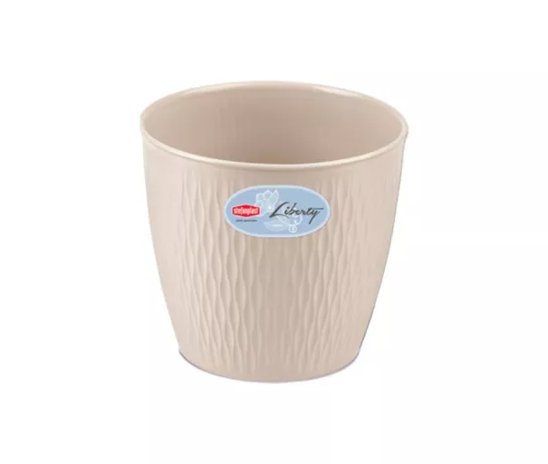 Flower pot Liberty Ø16x15cm white