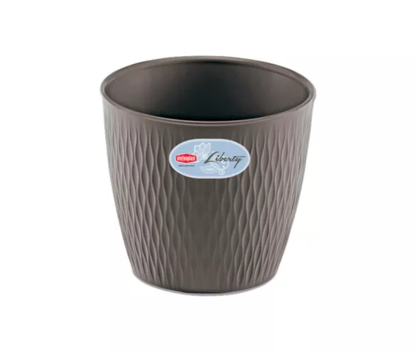 Puķu pods Liberty Ø20x19cm pelēks