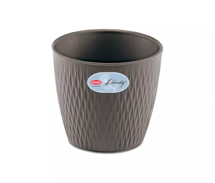 Flower pot Liberty Ø20x19cm grey