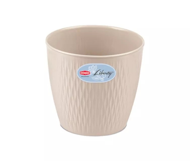 Vazonas Liberty Ø20x19cm baltas