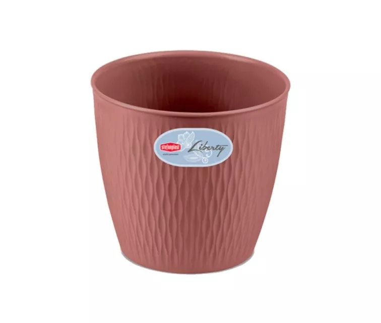 Flower pot Liberty Ø20x19cm brown