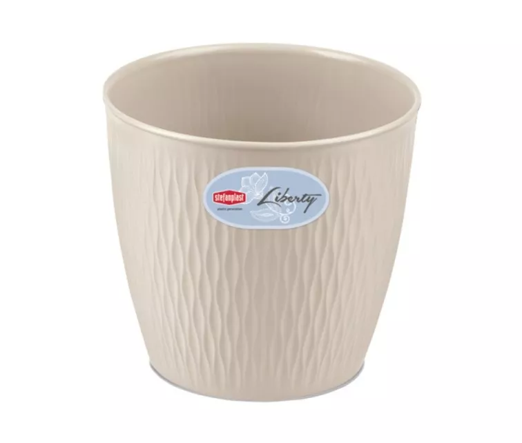 Flower pot Liberty Ø30x27cm white