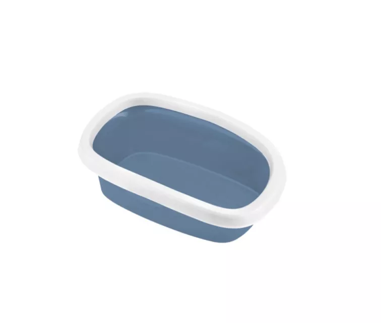 Kačių kraiko dėžė Sprint 10 43x31x14cm mėlyna/balta