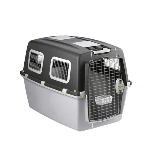 Транспортная клетка Gulliver 7 Plus 102x72x76см темно-серый/светло-серый