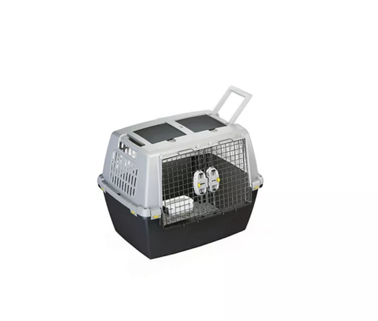 Transport cage Gulliver Touring 80x58.5x62cm dark gray/light gray
