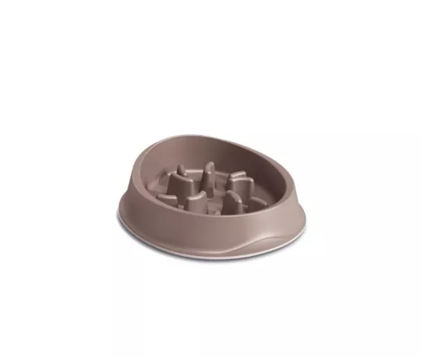 Food bowl Chic Slow Food 0.5L 20.5x20.5x6.5cm light gray