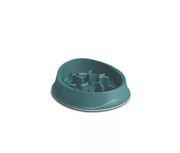 Food bowl Chic Slow Food 0.5L 20.5x20.5x6.5cm green