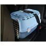 Transport cage Horizon 1 with metal door 48x32x30cm light blue/blue