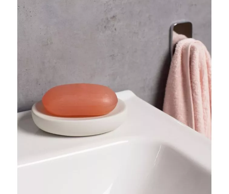 Soap dish Soft ceramic, white