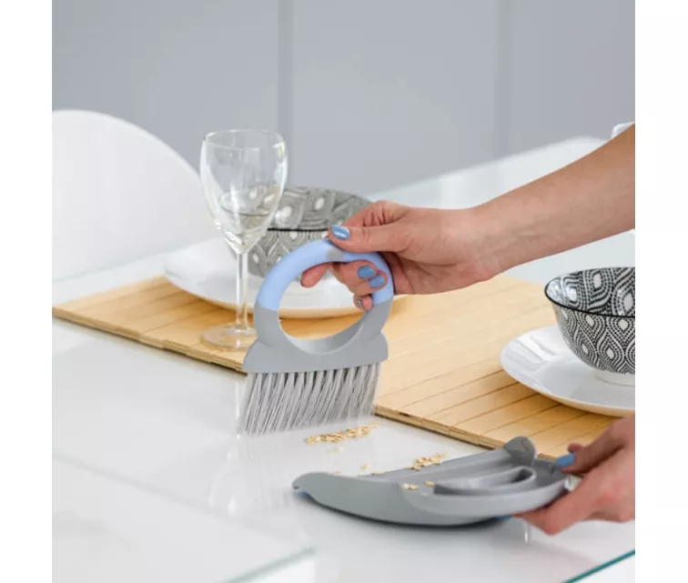 Table dustpan with brush BACTERIA STOP