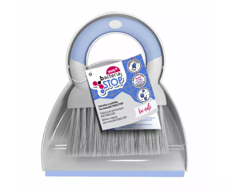 Table dustpan with brush BACTERIA STOP