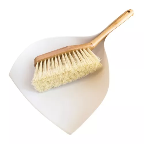 Совок со щеткой БАМБУК