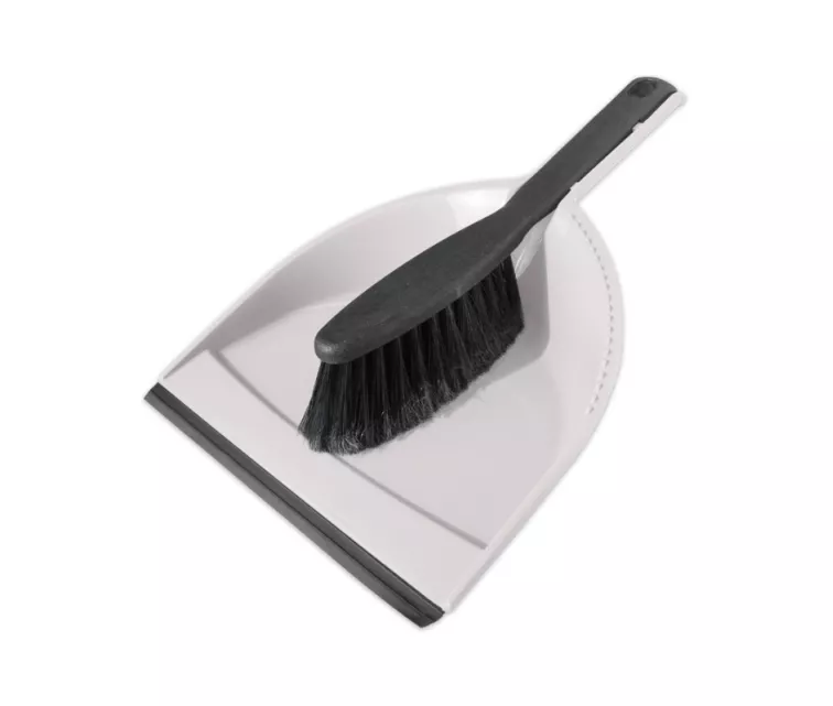 Šiukšlių semtuvėlis su šepečiu ECO