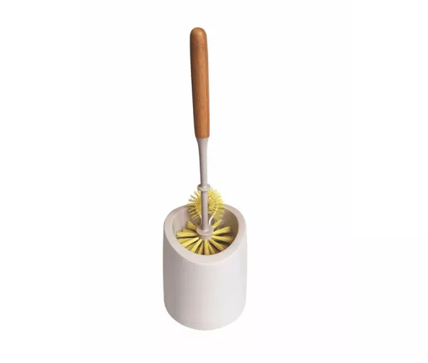 Toilet brush with holder BAMBOO