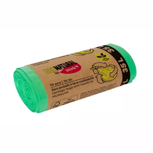 Daugkartinio naudojimo šiukšlių maišai ECO 35L / 15 vnt.