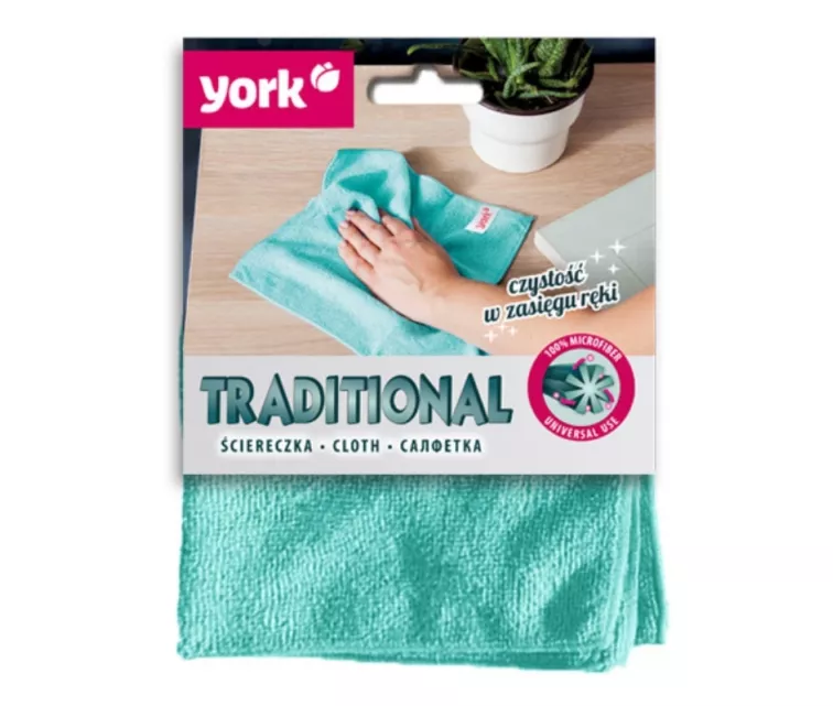 Traditional microfiber cloth