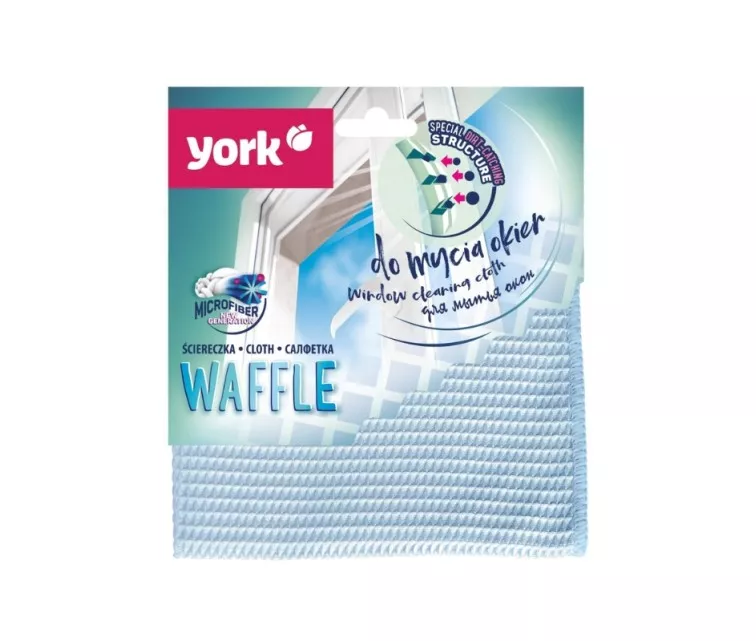 Microfiber window cloth WAFFLE