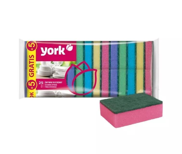 Губка для мытья посуды 25+5 шт. в подарок