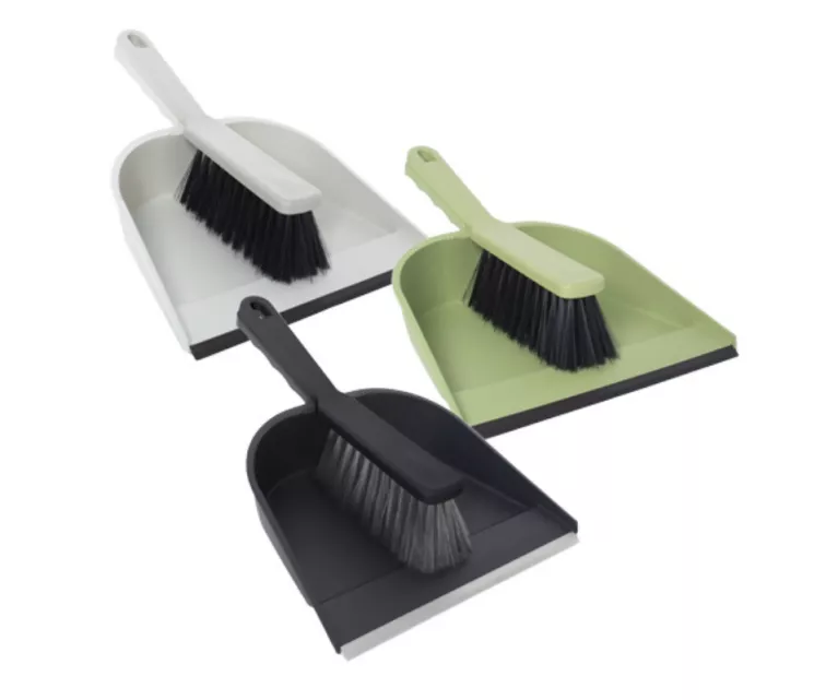 Saslauku liekšķere ar gumijas malu un birsti