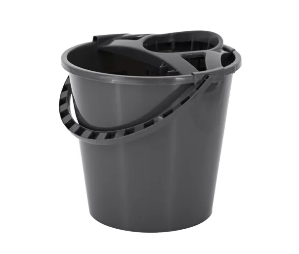 Round bucket with push button 10 l