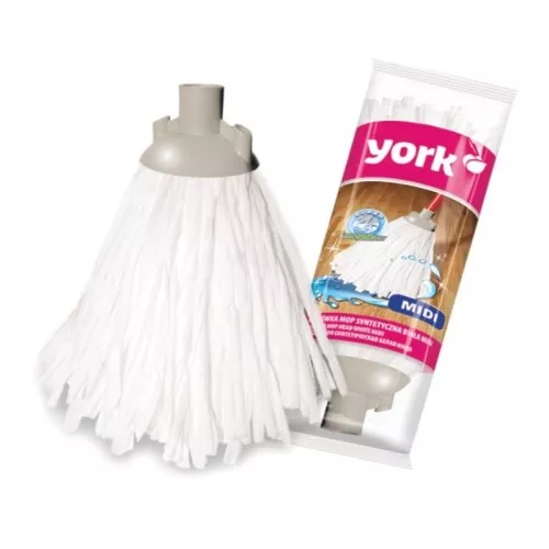 Synthetic mop head MIDI white