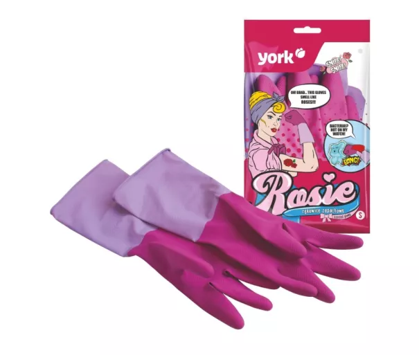 Scented rubber gloves ROSIE "S"