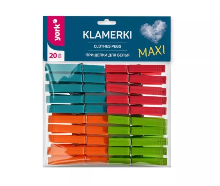 Veļas knaģi MAKS 20 gab.