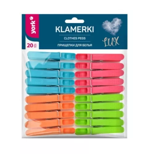 Veļas knaģi LUX 20 gab.