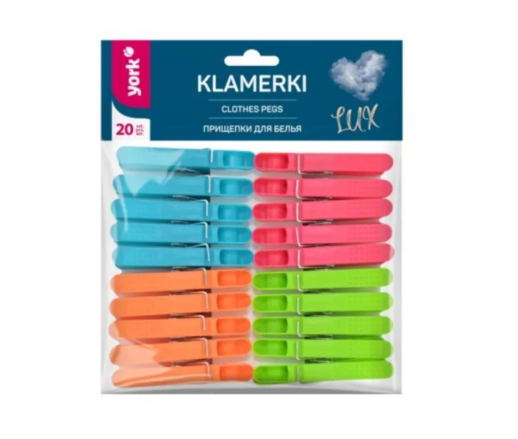 Veļas knaģi LUX 20 gab.