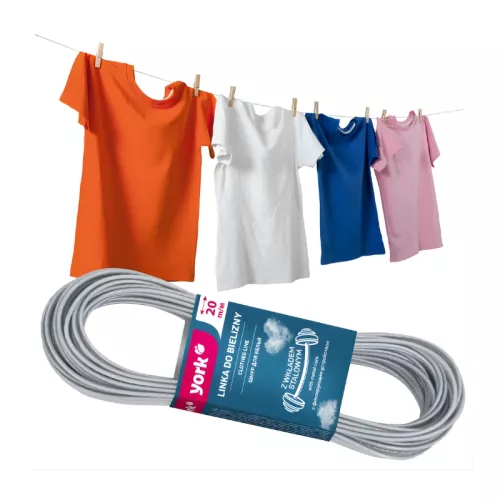 Pesupesemisnöör metallsüdamikuga 20 m