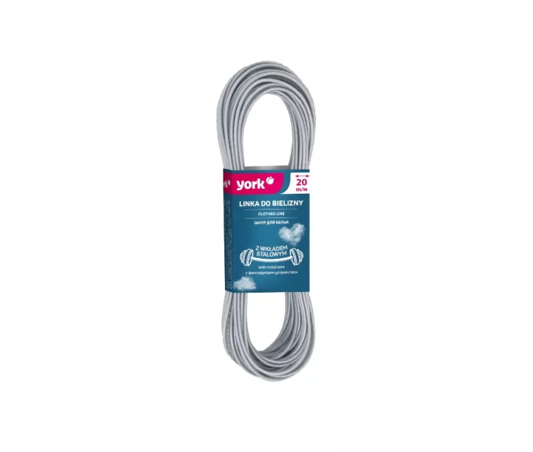 Clothesline with metal core 20 m