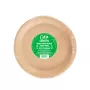 Kraft paper plates Go Green Ø22cm 20 pcs/0,20kg